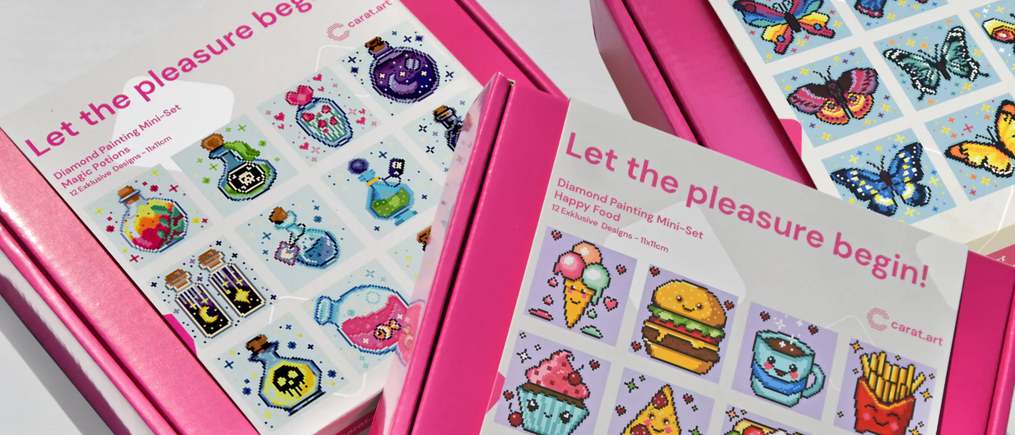 Die Carat Art Mini Sets: Kleine Motive, großer Spaß!