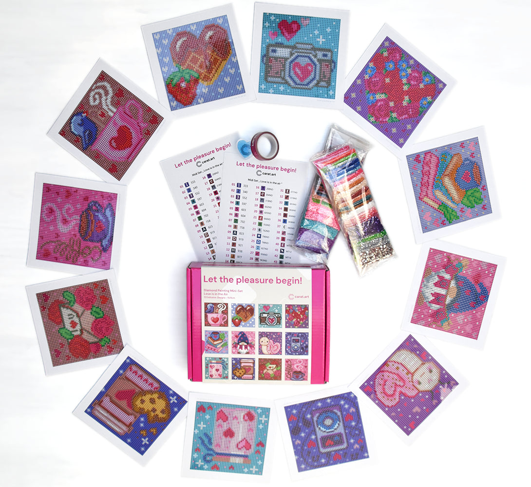 Diamond Painting - Carat Art Design - Mini Set Love is in the air
