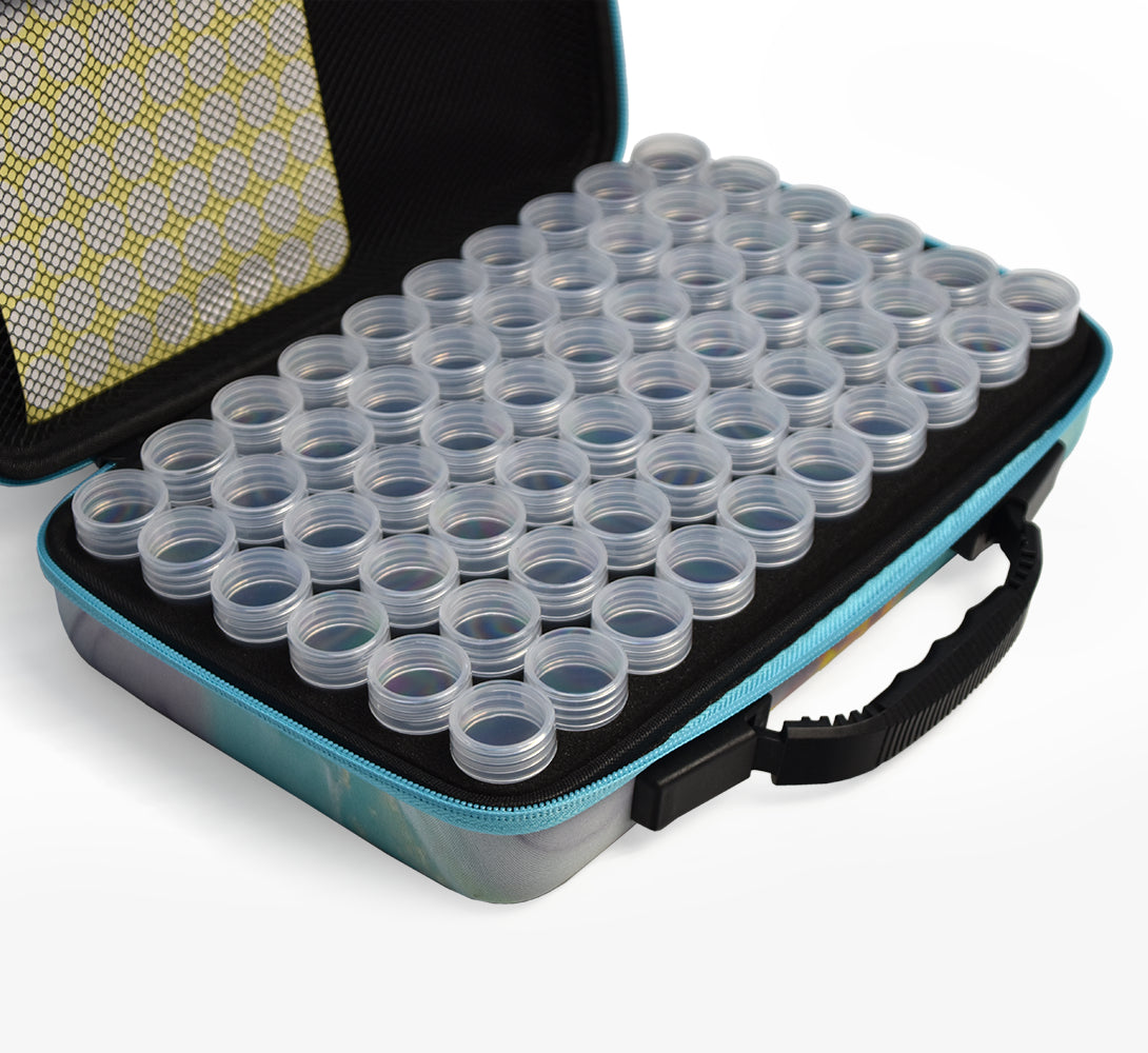 Diamond Painting Zubehör - Koffer Türkis