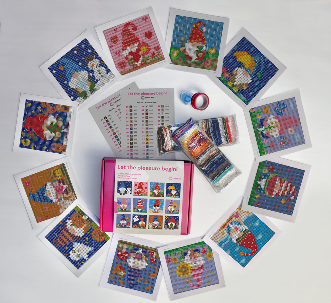 Diamond Painting - Carat Art Design - Mini Set A Gnome Year