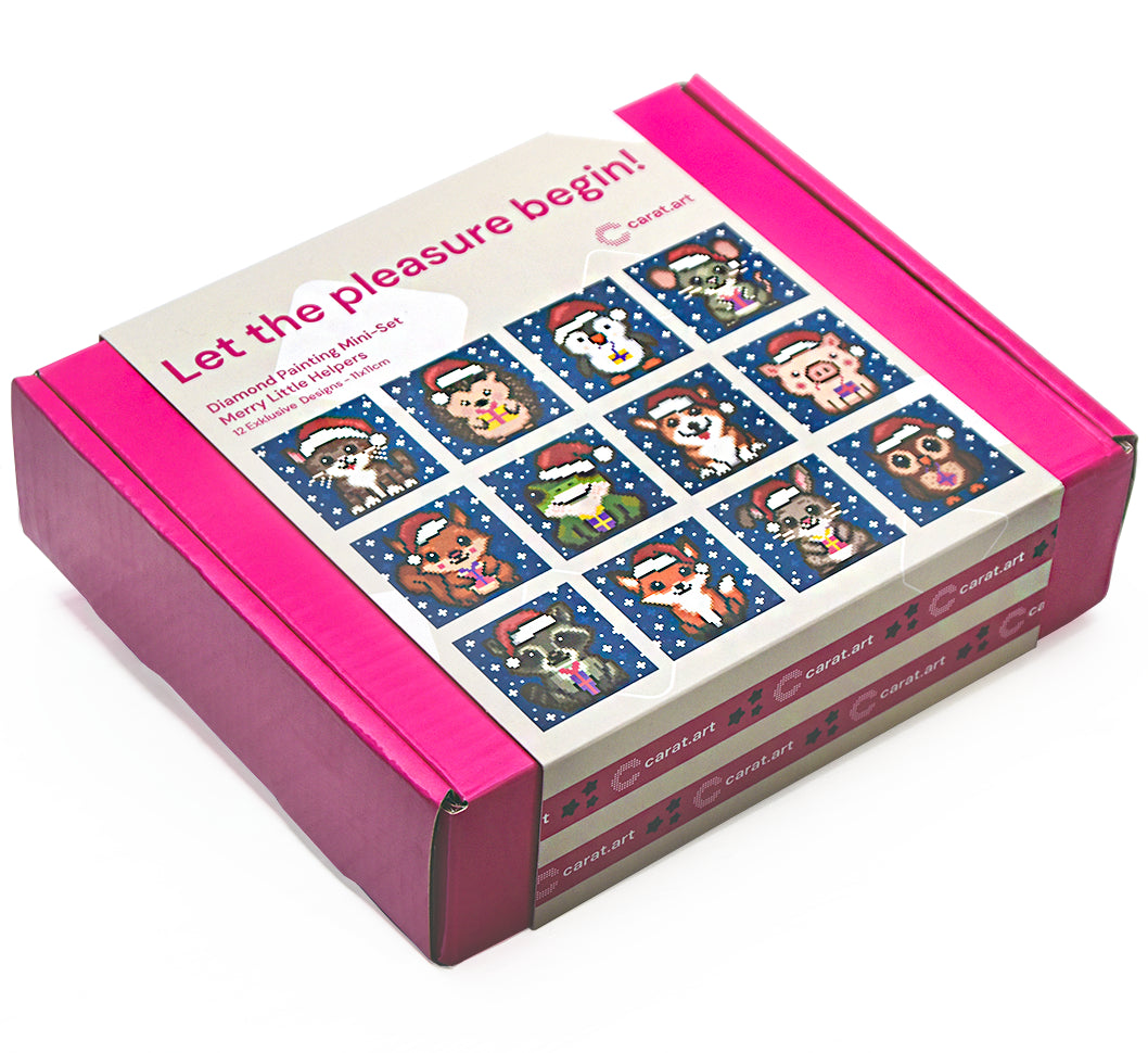 Diamond Painting - Carat Art Design - Mini Set Merry Little Helpers