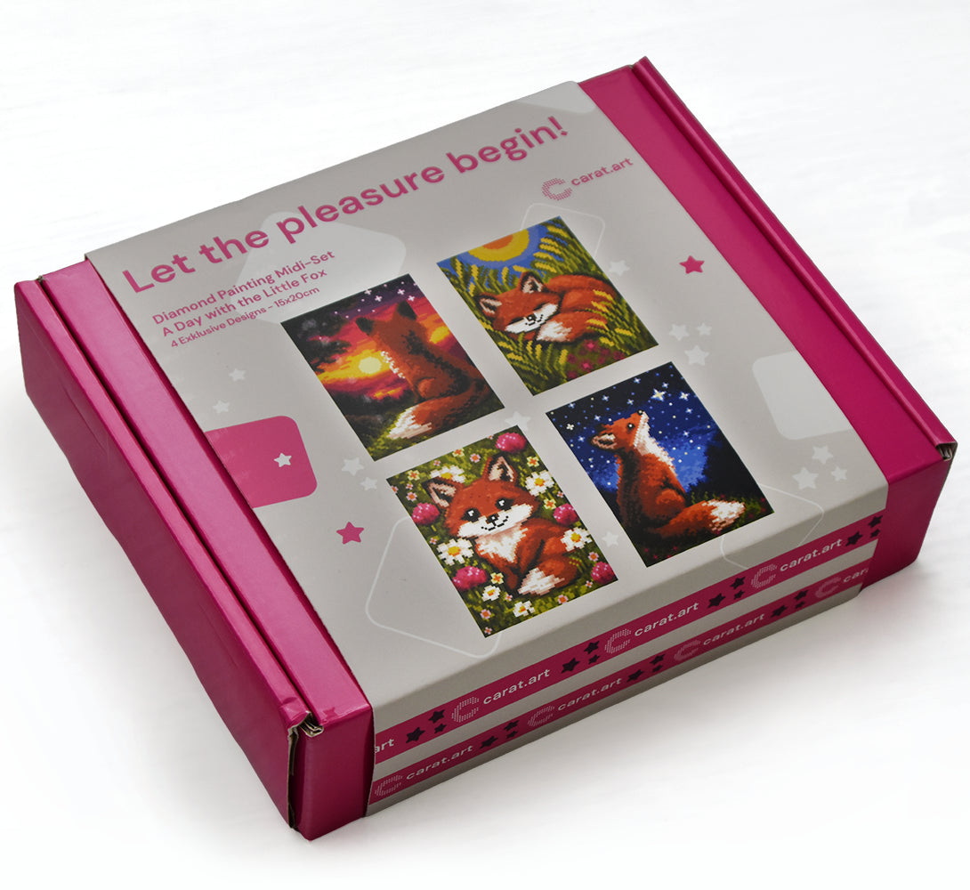 Diamond Painting - Carat Art Design - Midi Set A Day with the Little Fox