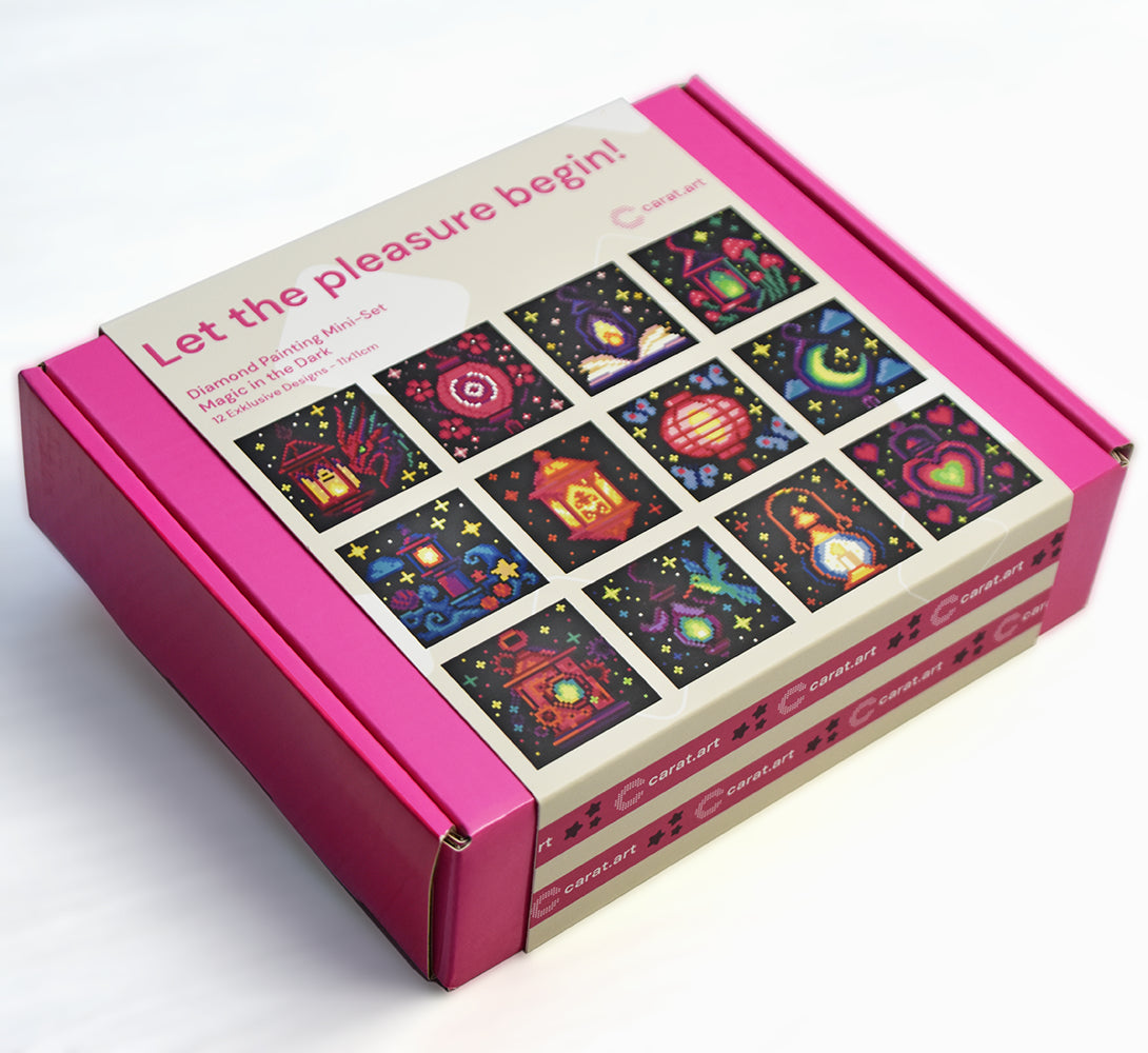Diamond Painting - Carat Art Design - Mini Set Magic in the Dark
