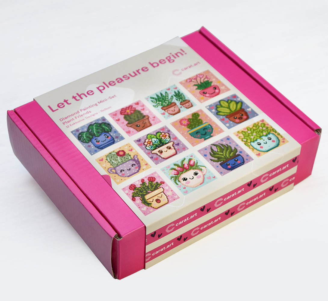 Diamond Painting - Carat Art Design - Mini Set Plant friends