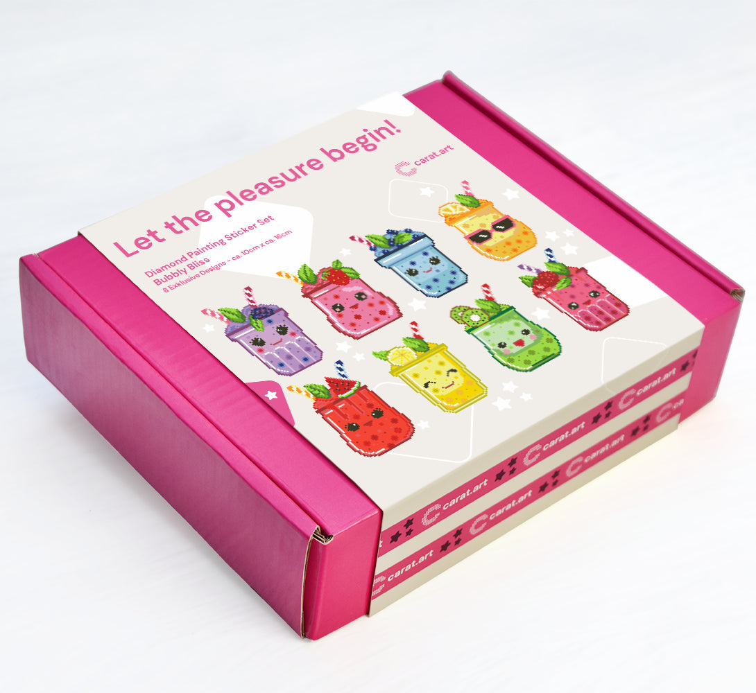 Diamond Painting - Carat Art Design - Sticker Set Bubbly Bliss