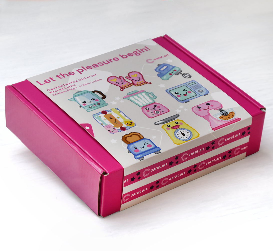 Diamond Painting - Carat Art Design - Sticker Set Kitchen Cuties
