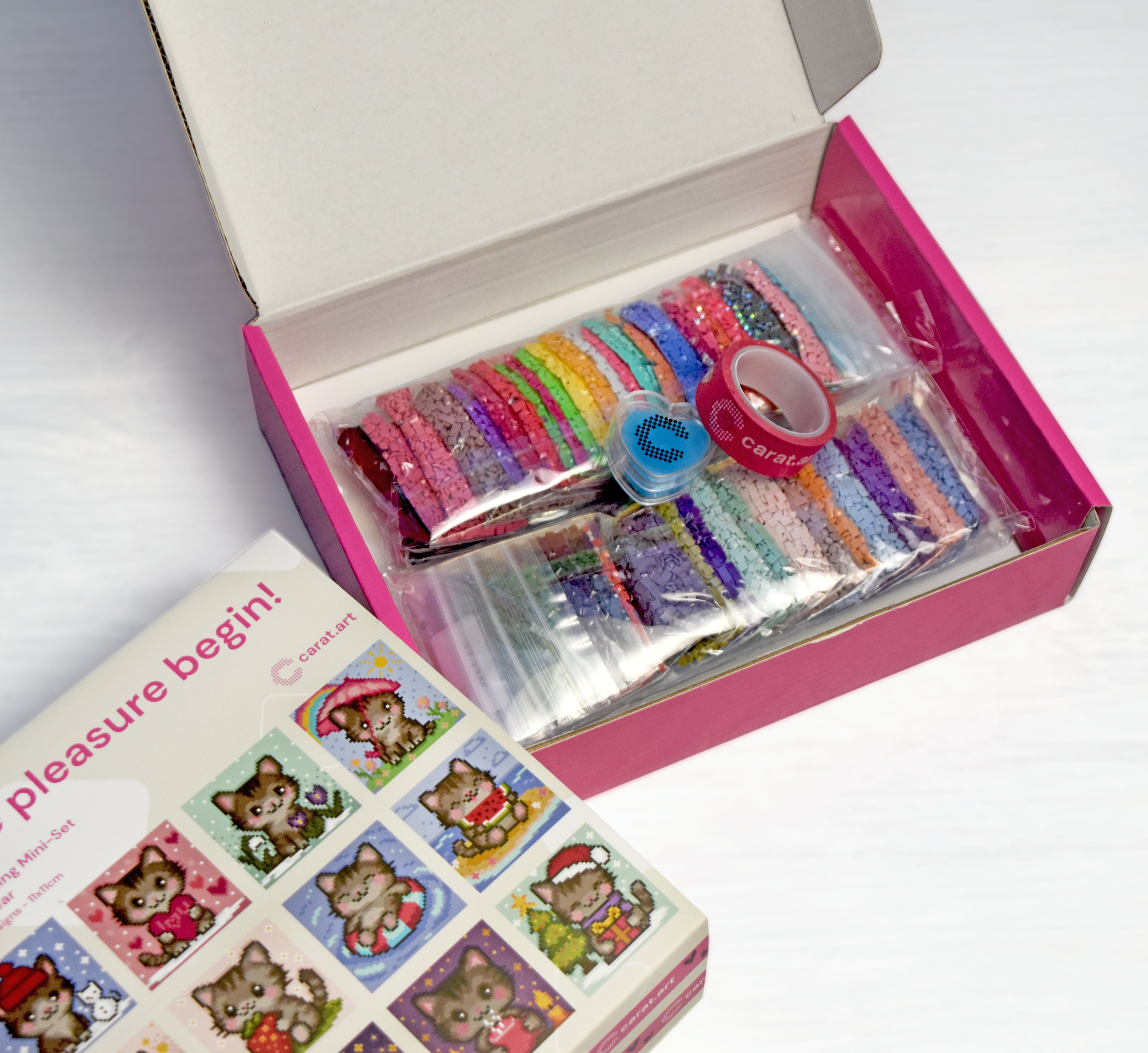 Diamond Painting - Carat Art Design - Mini Set A Purrfect Year