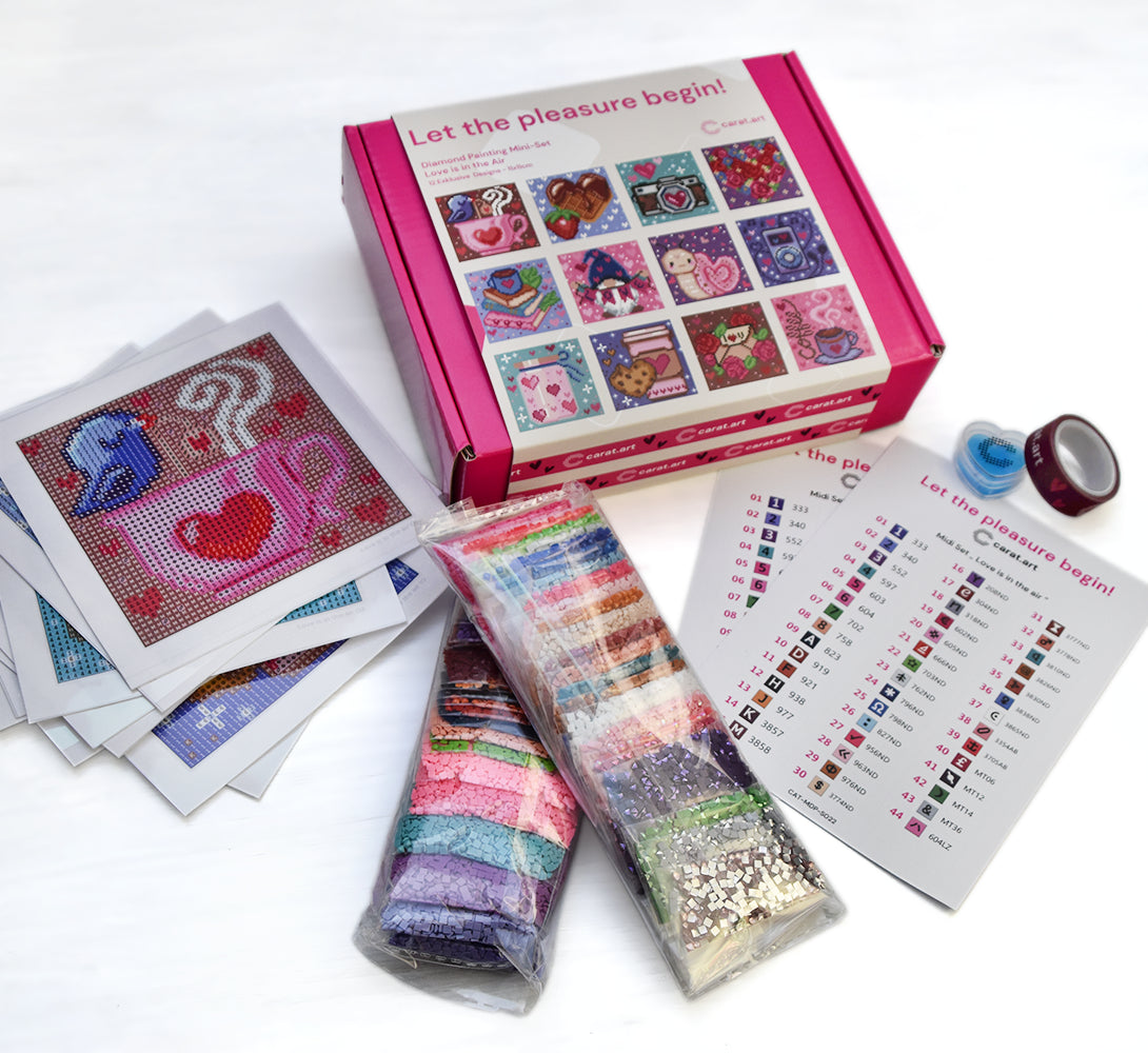 Diamond Painting - Carat Art Design - Mini Set Love is in the air