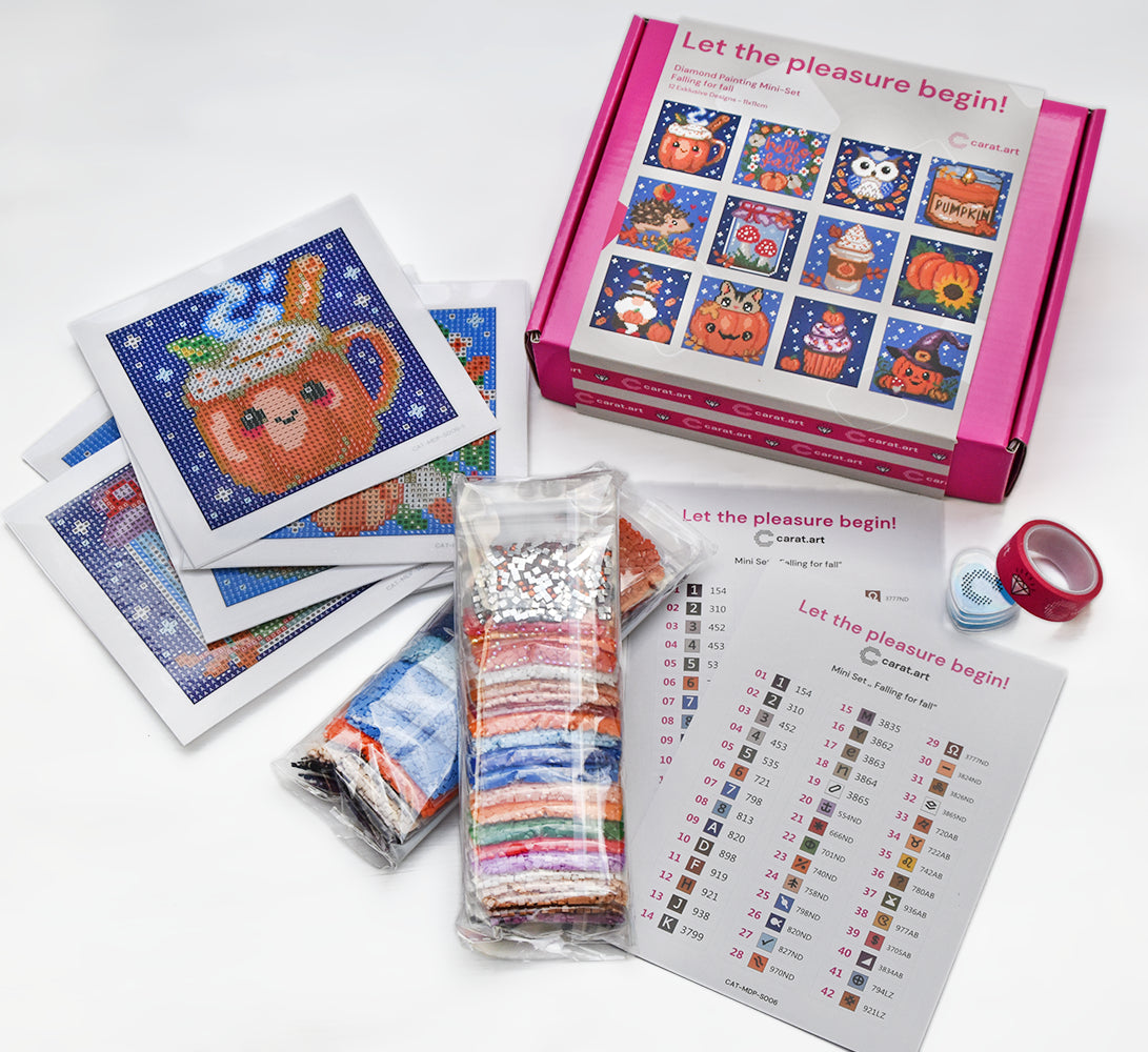 Diamond Painting - Carat Art Design - Mini Set Falling for fall