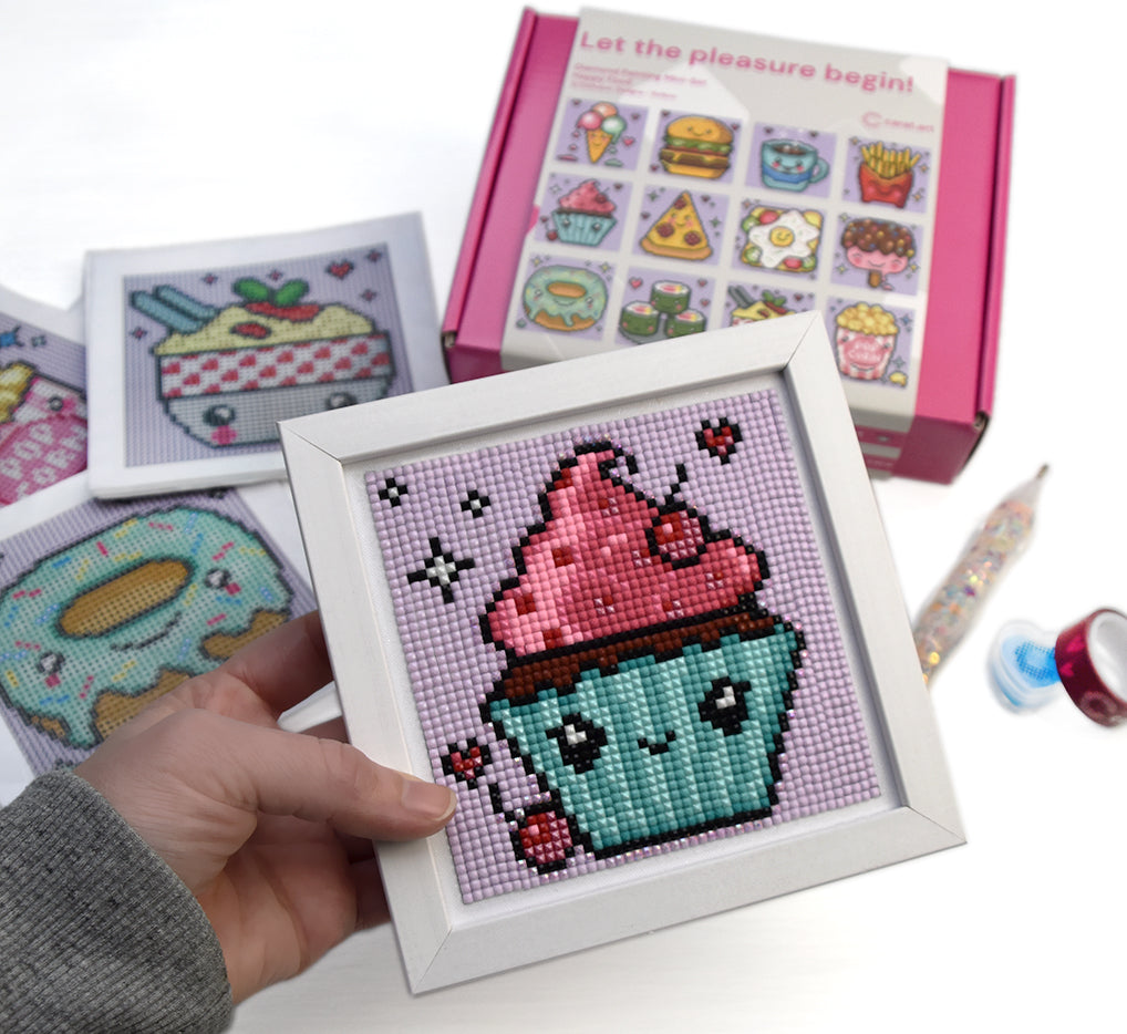 Diamond Painting - Carat Art Design - Mini Set Happy Food