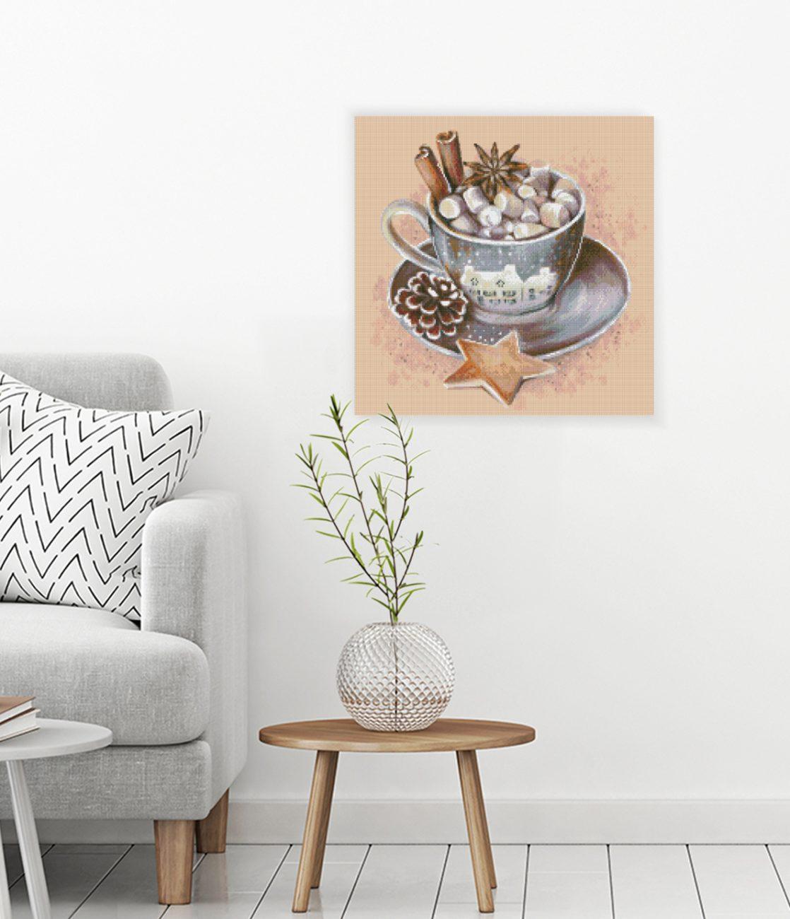 Diamond Painting - Jelissacousland - A cup of cosiness