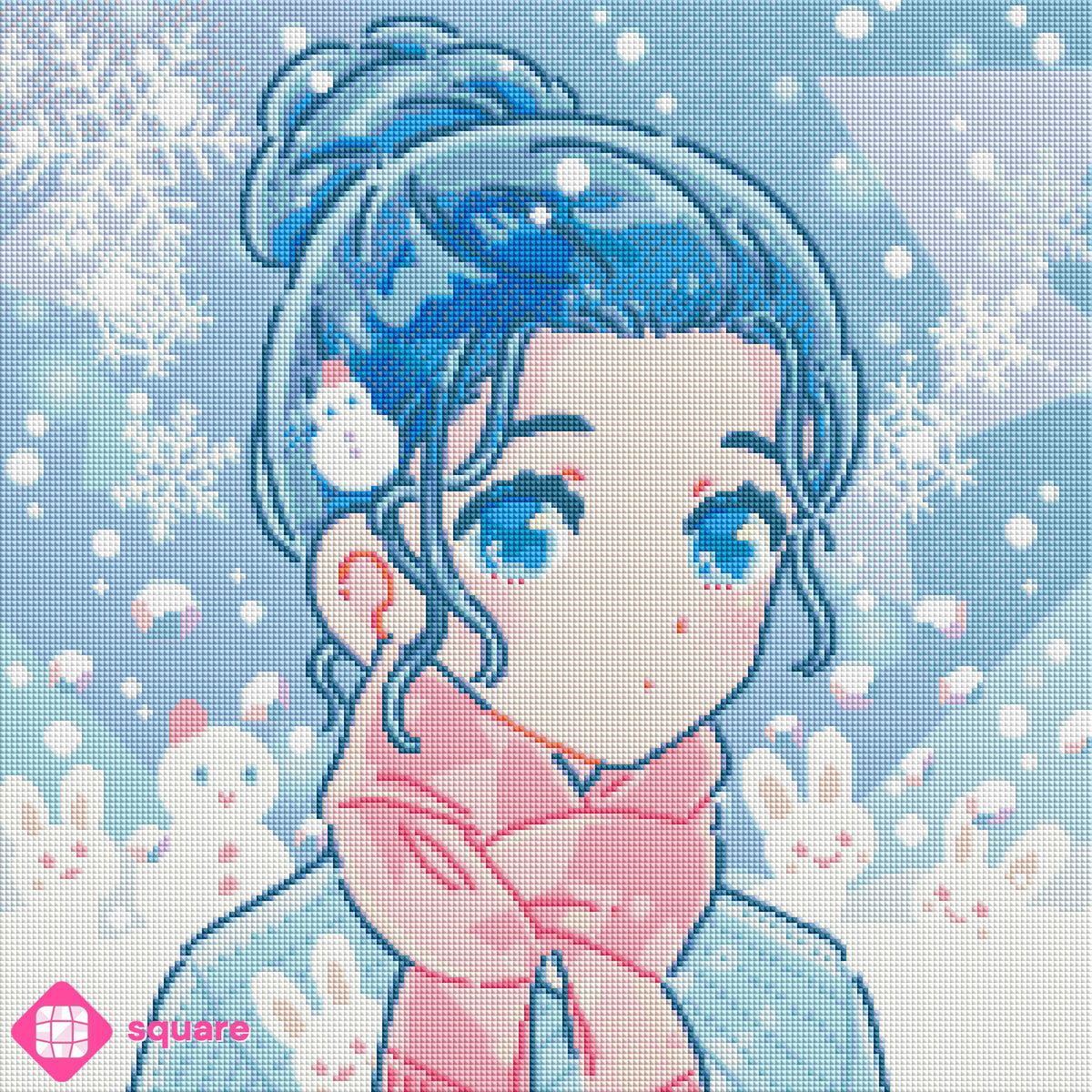 Diamond Painting - Hiroko - Snow