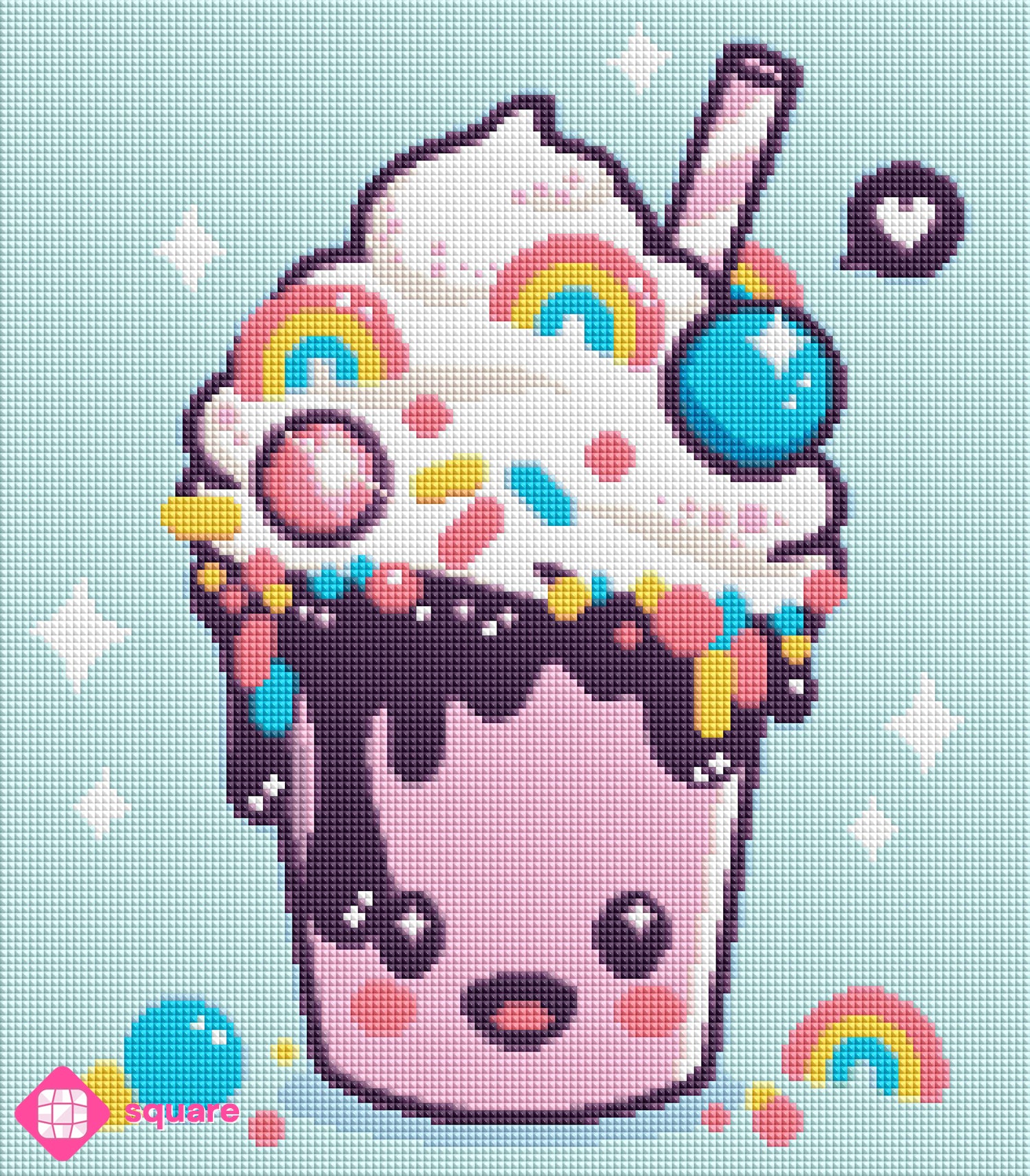 Diamond Painting - Tatyana Deniz - Unicorn Hot Chocolate