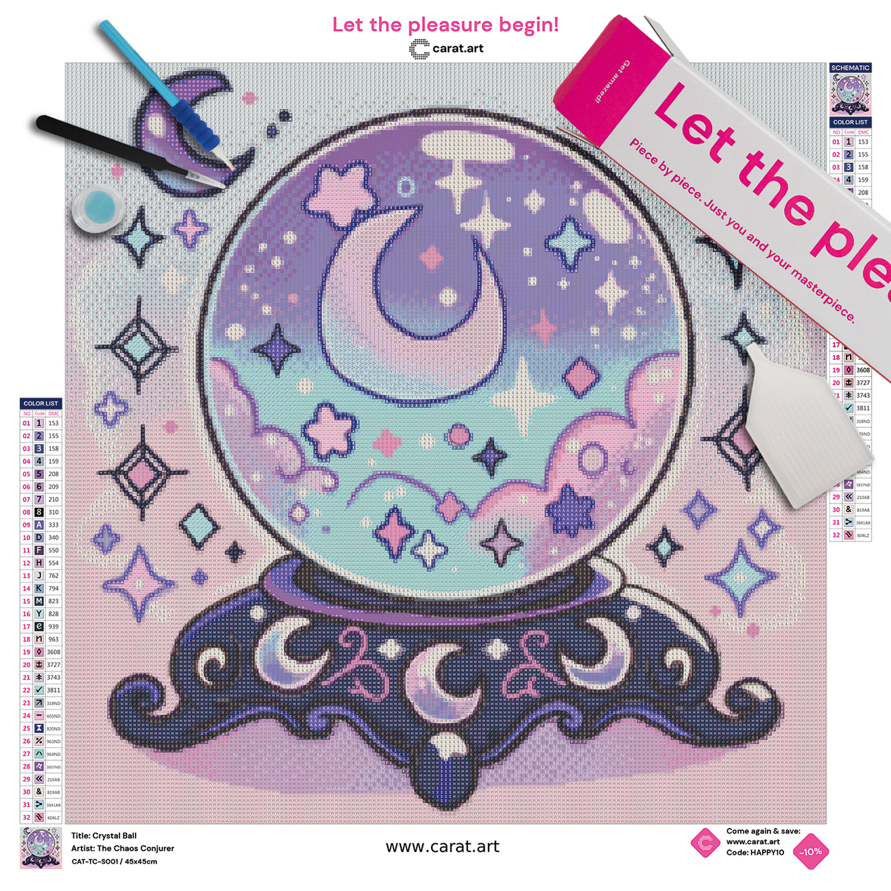 Diamond Painting - The Chaos Conjurer - Crystal Ball