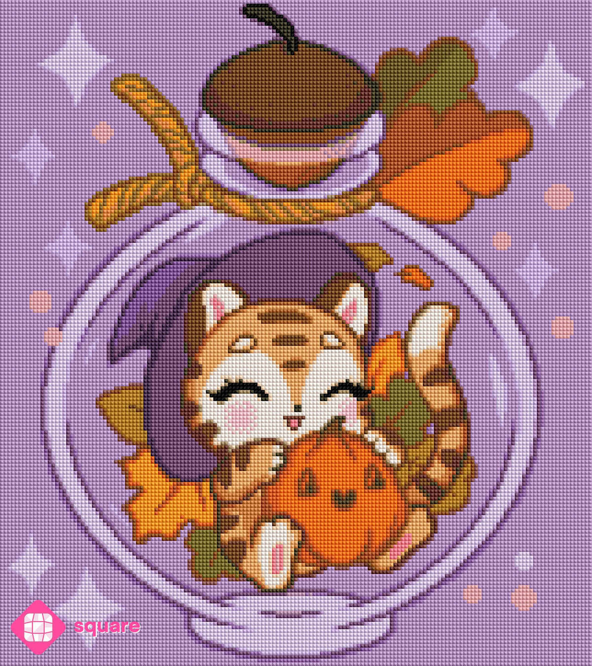 Diamond Painting - Arisa Kitsune - PumpkinTiger