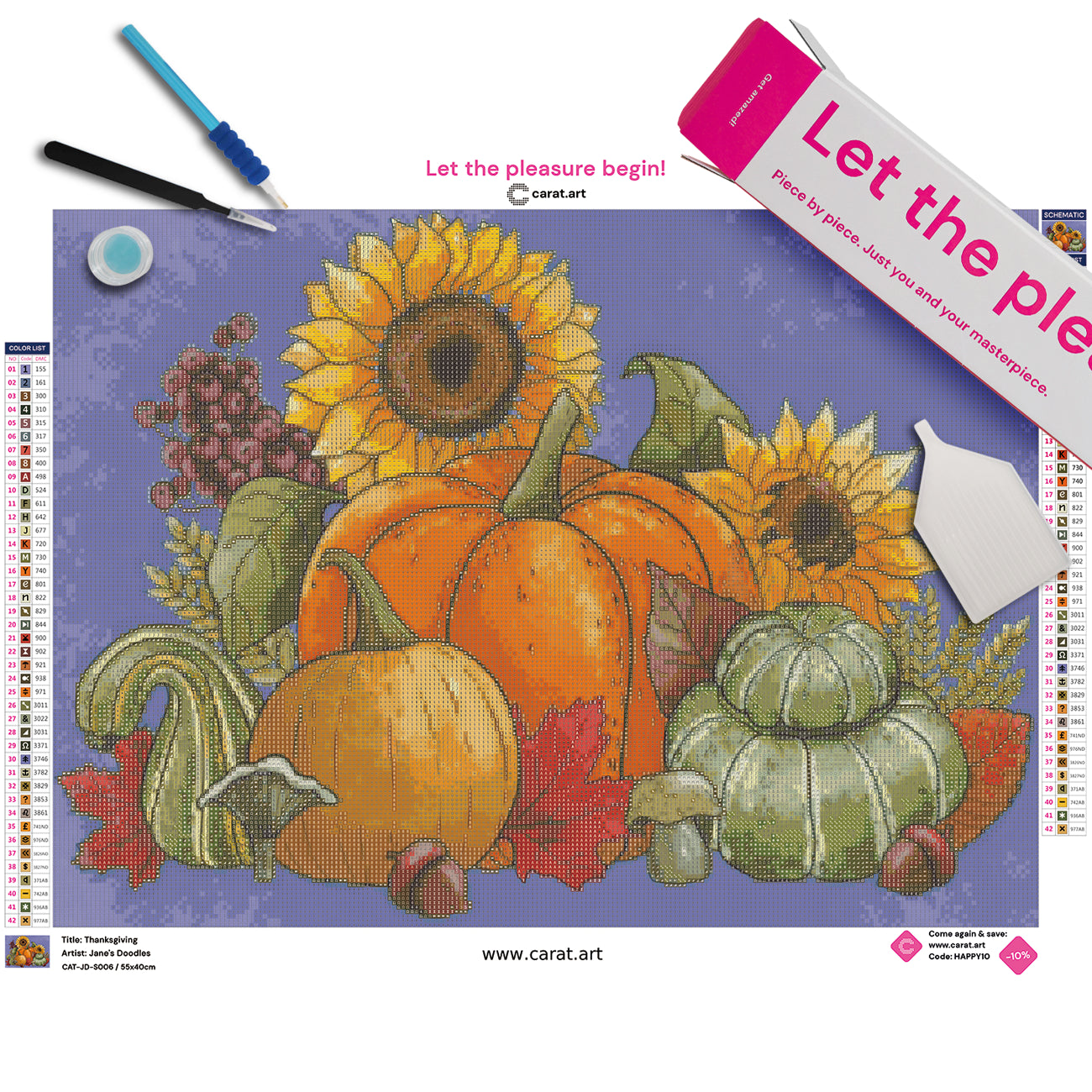 Diamond Painting - Jane's Doodles - Thanksgiving