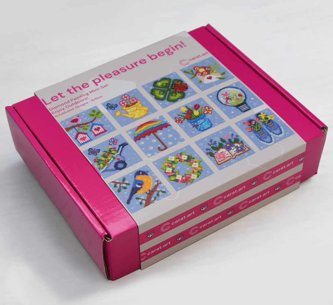 Diamond Painting - Carat Art Design - Mini Set Enjoy Outdoors!