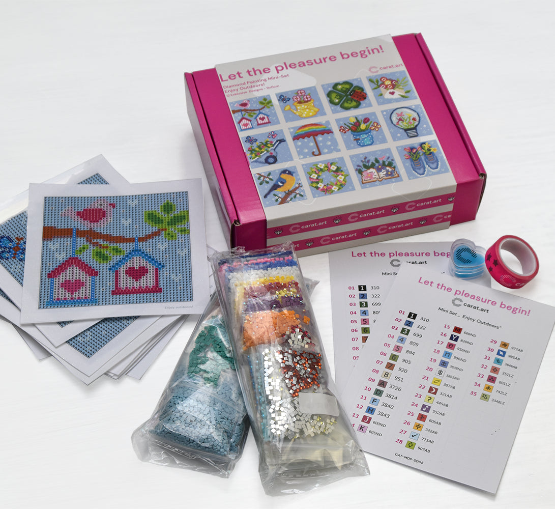 Diamond Painting - Carat Art Design - Mini Set Enjoy Outdoors!