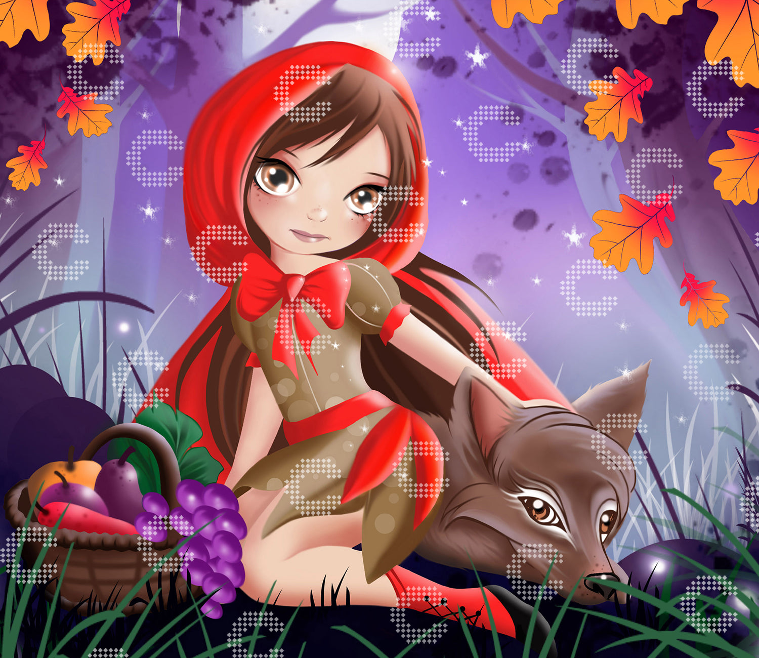 Diamond Painting - Maud Lamoine - Falling Leaves & Fairy Tales