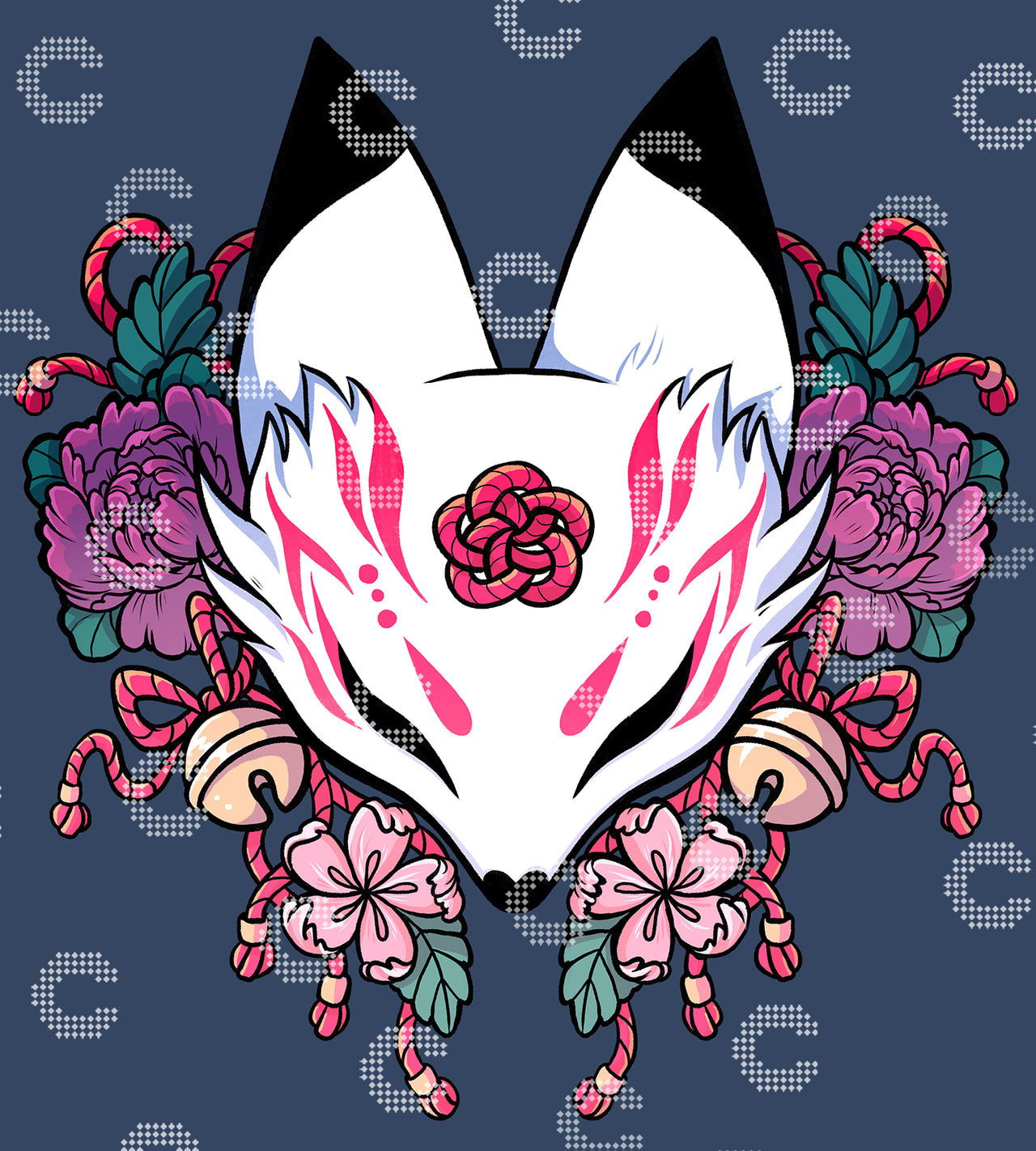 Diamond Painting - Mahou.Shoujo - Kitsune Blossom