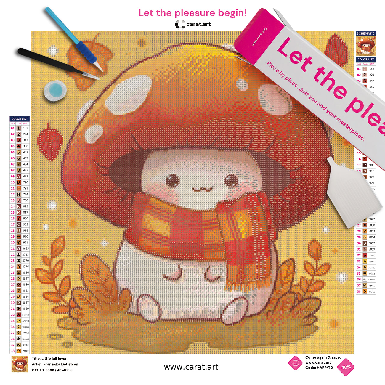 Diamond Painting - Franziska Detlefsen - Little fall lover