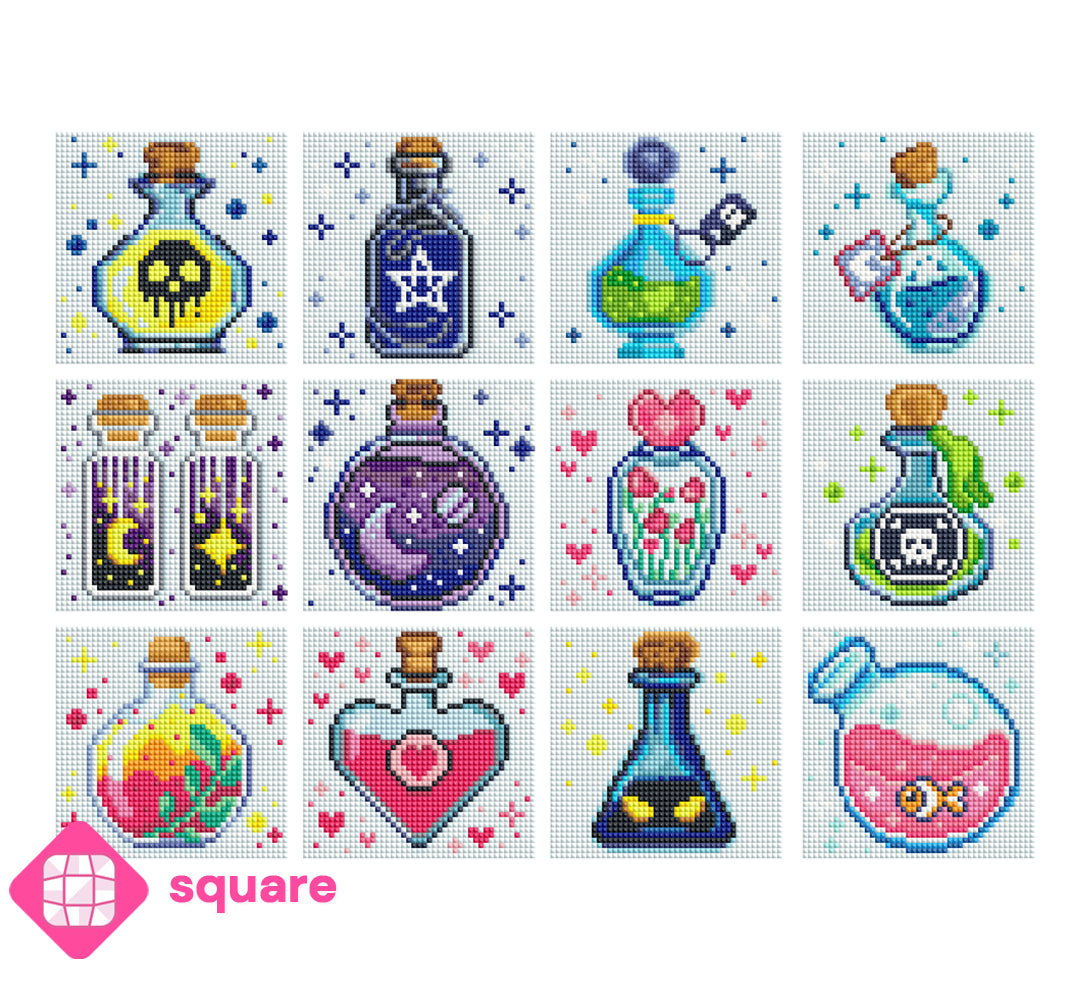 Diamond Painting - Carat Art Design - Mini Set Magic Potion