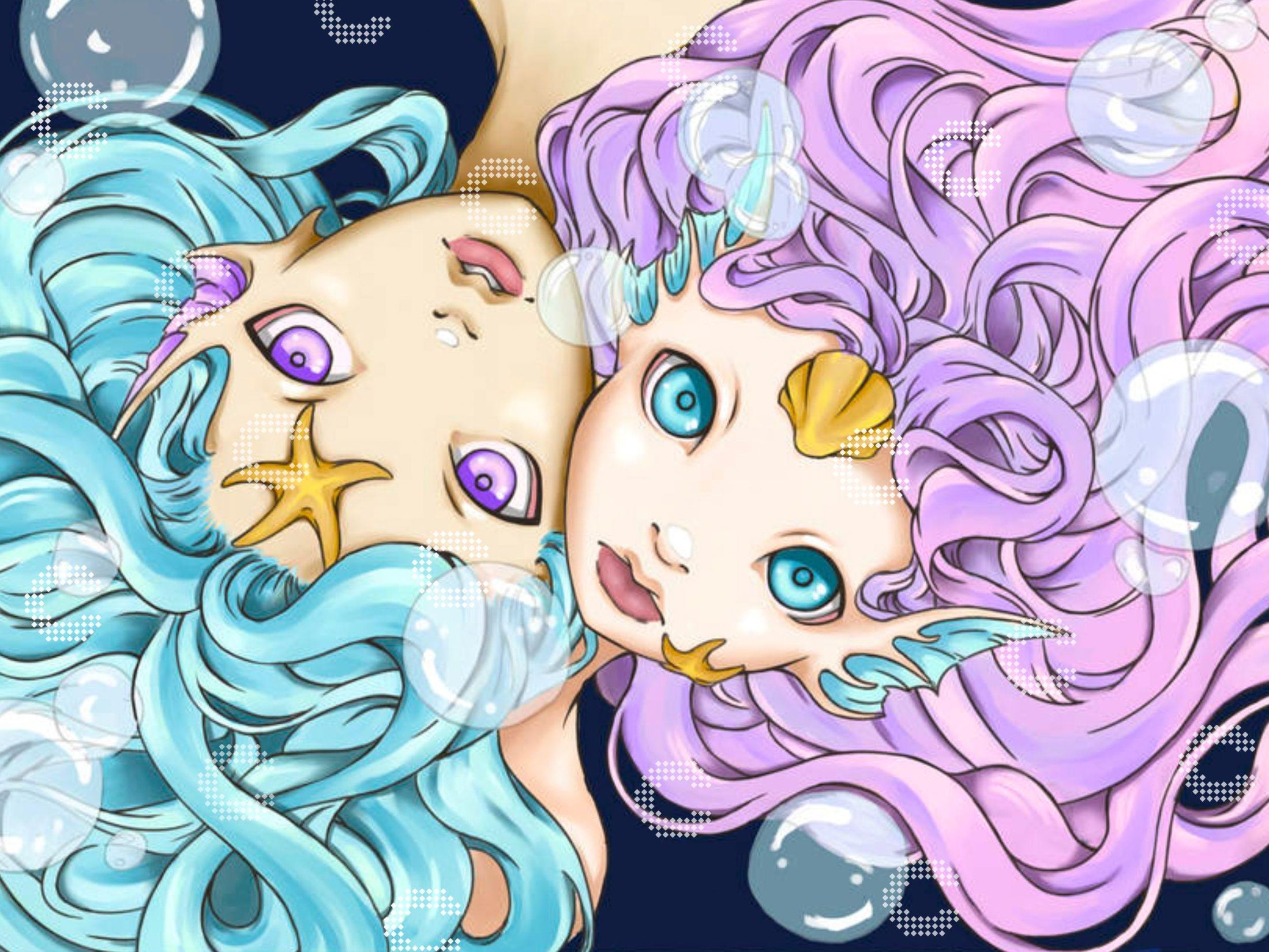 Diamond Painting - Nyfel - Mermaid Sisters