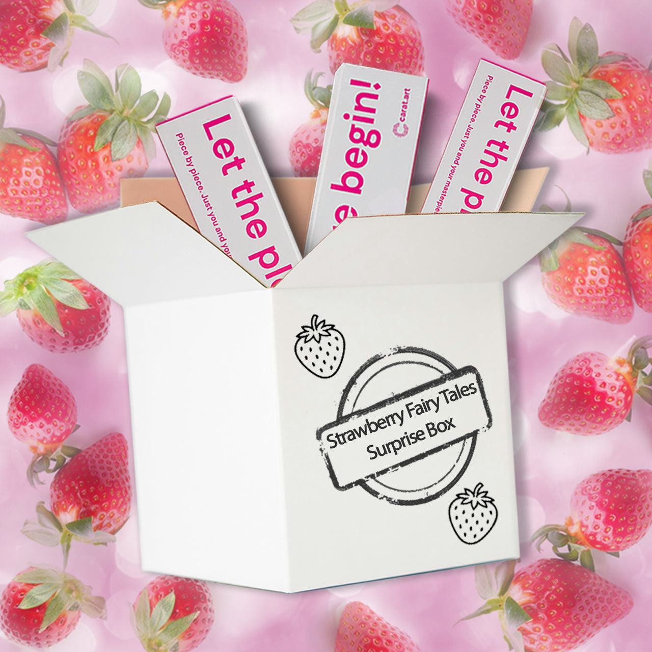 Diamond Painting - Strawberry Fairy Tales Surprise Box