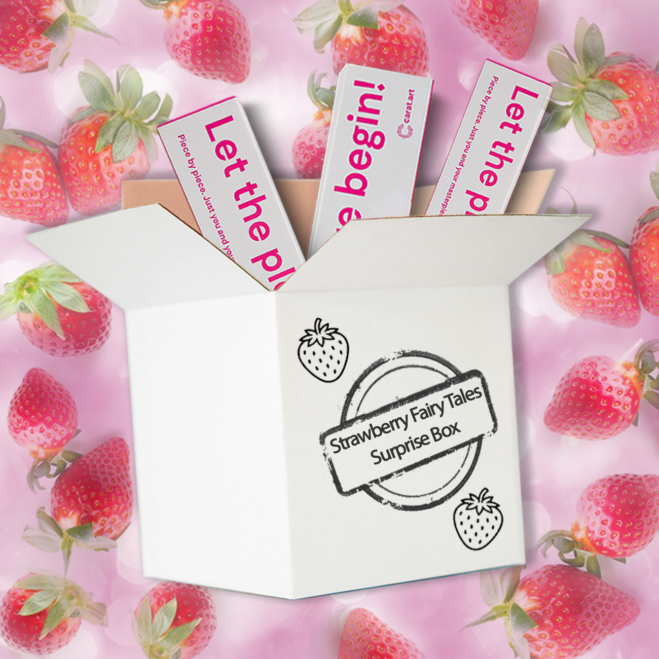 Diamond Painting - Strawberry Fairy Tales Surprise Box