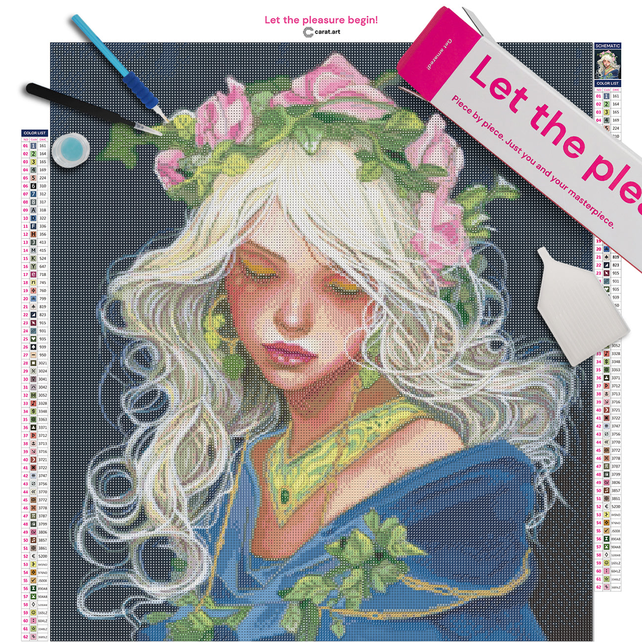 Diamond Painting - The Wild Illustrator - Queen of the Night Blooms