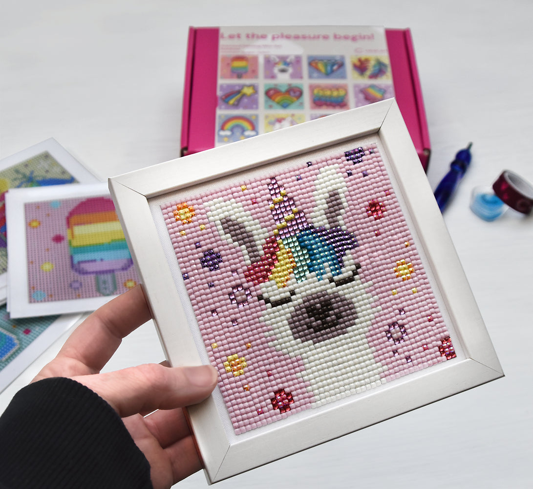 Diamond Painting - Carat Art Design - Mini Set Rainbow