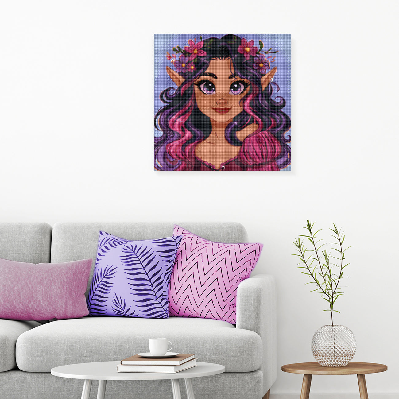 Diamond Painting - Snd création - Violetta