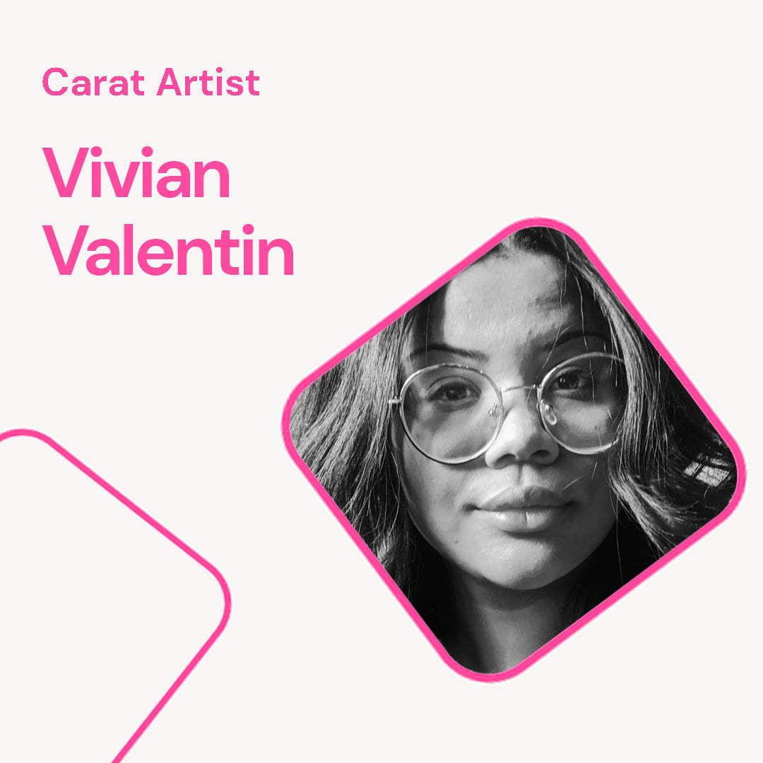 Carat Artist Vivian Valentin Portrait