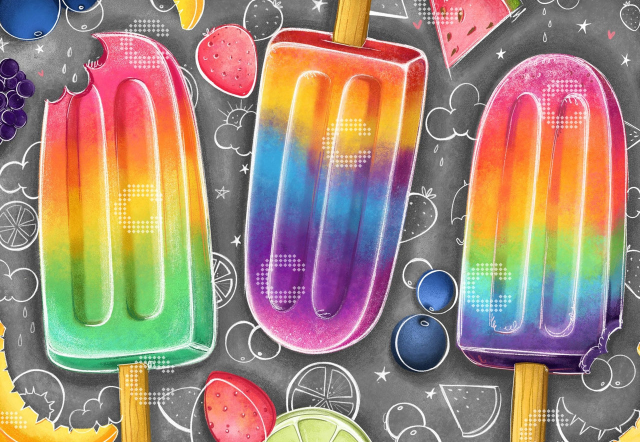 Diamond Painting - Aishwarya Vohra - Eat the rainbow