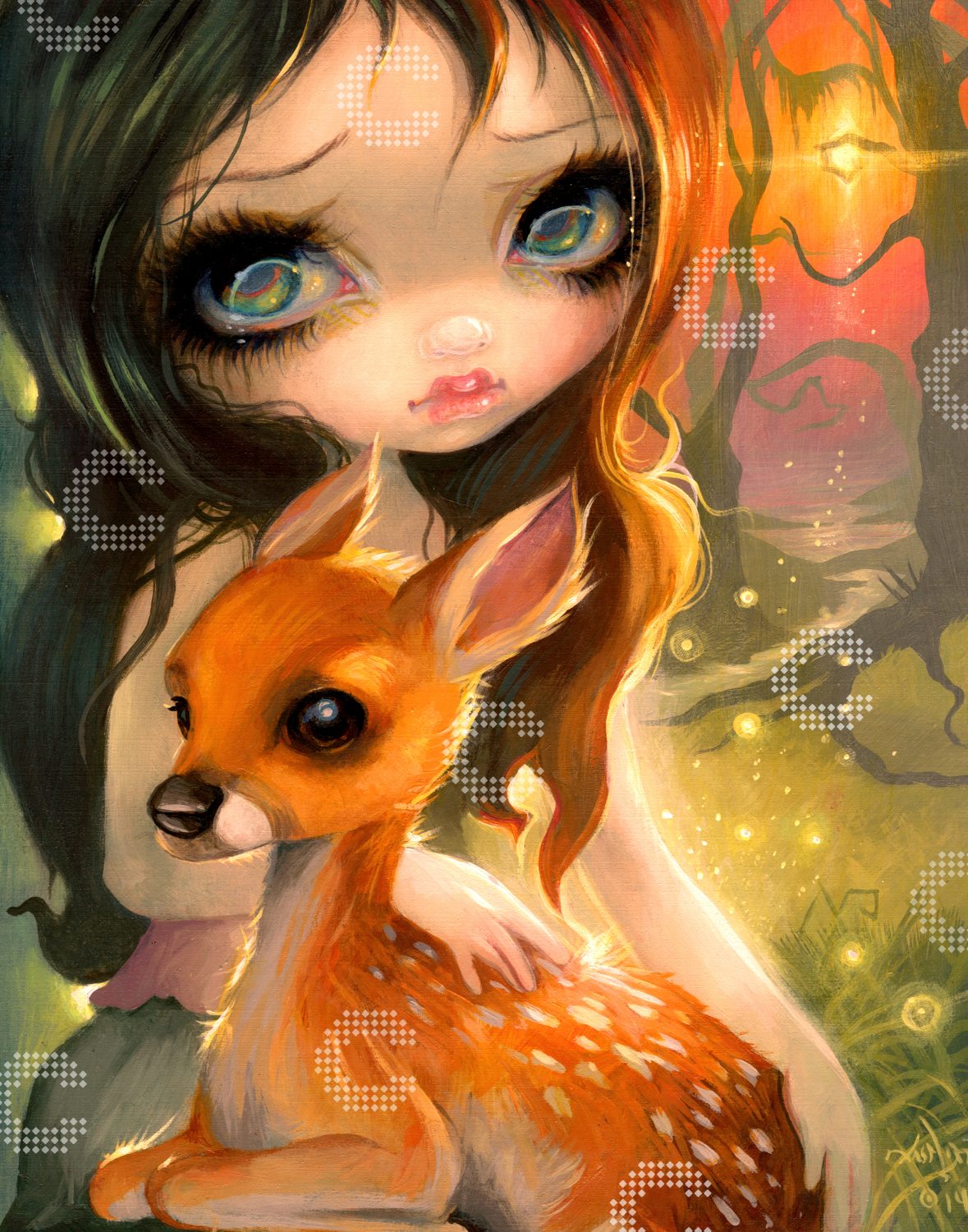 Diamond Painting - Jasmine Becket-Griffith - BrotherAndSister