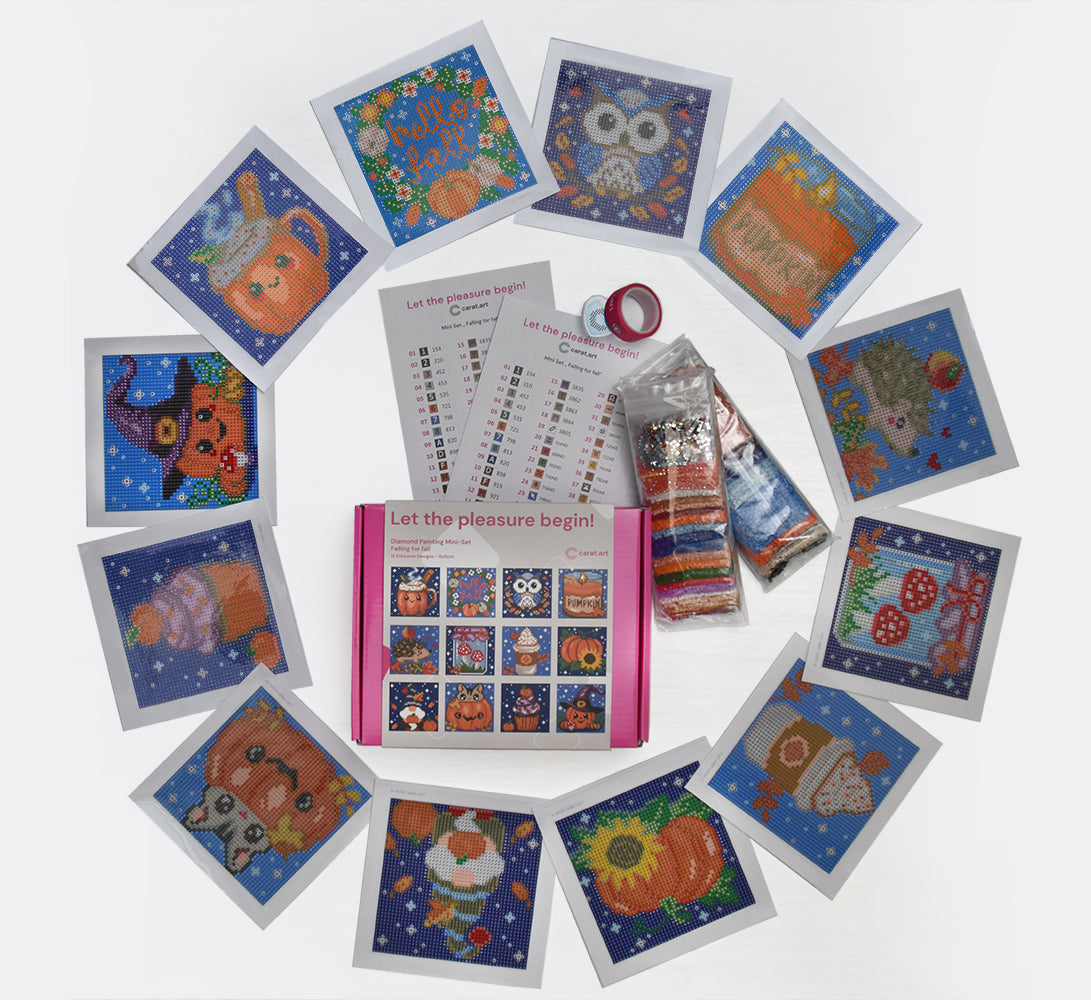 Diamond Painting - Carat Art Design - Mini Set Falling for fall