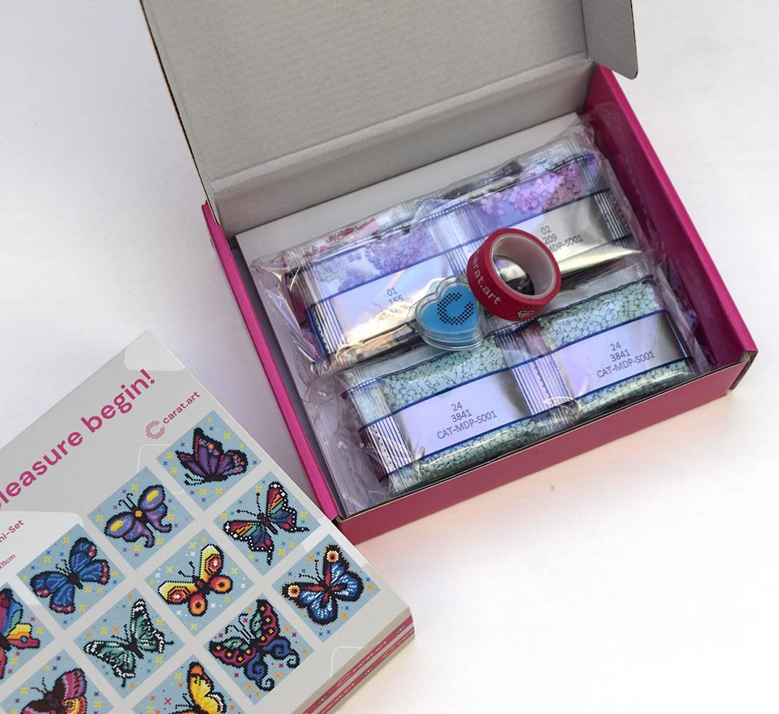 Diamond Painting - Carat Art Design - Mini Set Butterflies