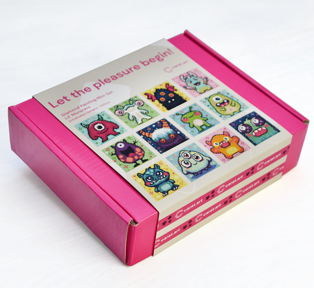 Diamond Painting - Carat Art Design - Mini Set Lil' Monsters
