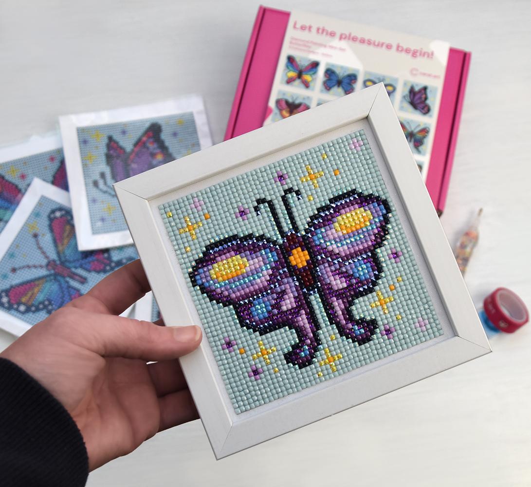 Diamond Painting - Carat Art Design - Mini Set Butterflies