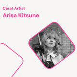 Carat Artist Arisa Kitsune Portrait der Künstlerin