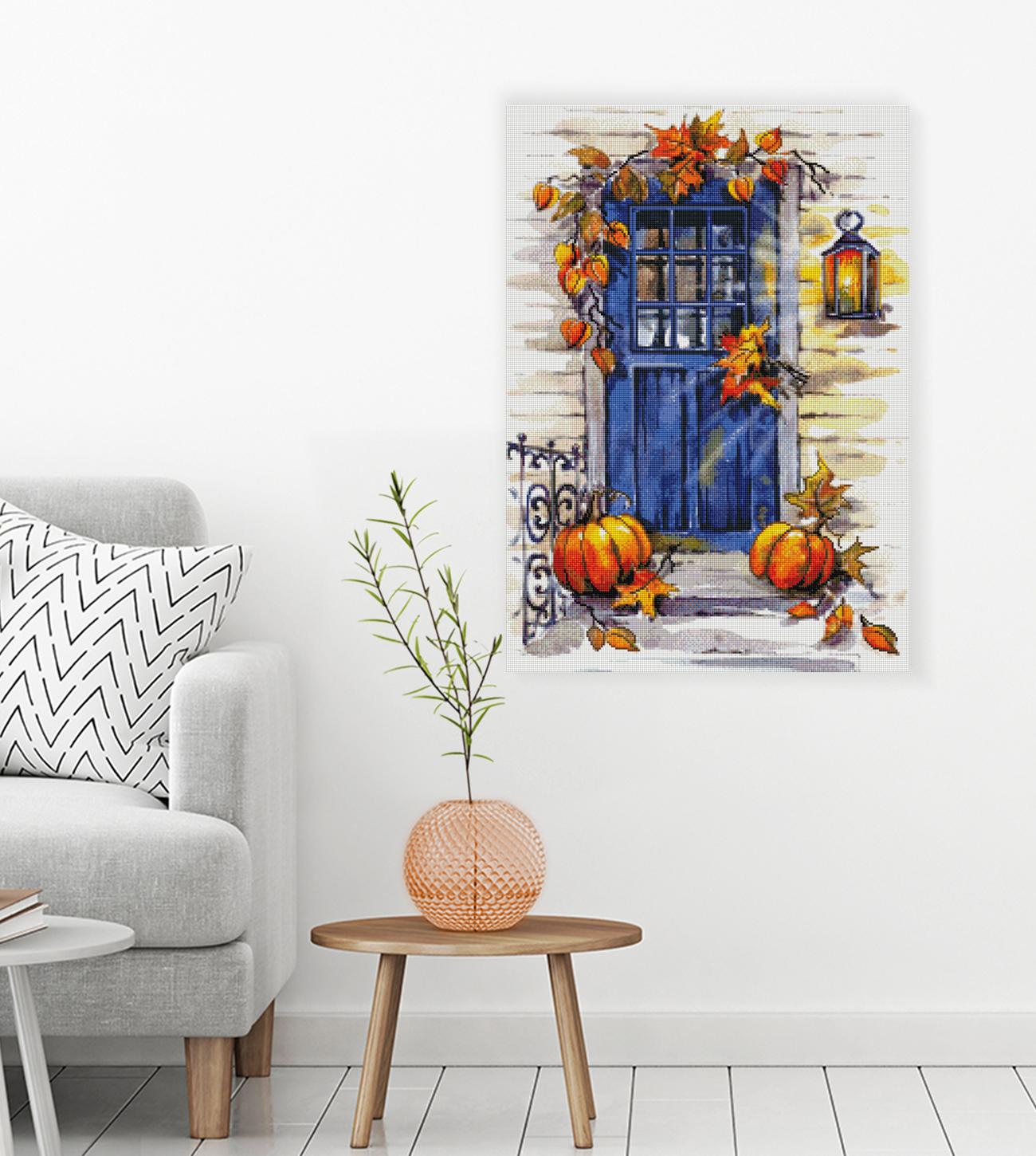 Diamond Painting - Anna Petunova - Autumn door