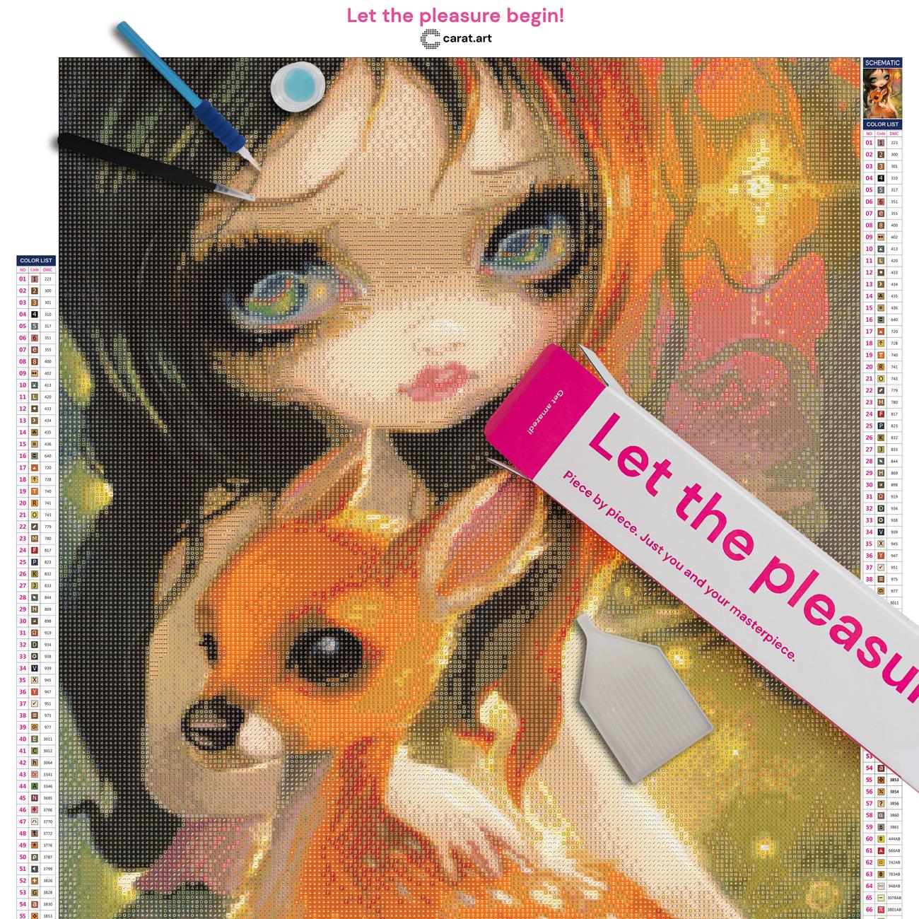 Diamond Painting - Jasmine Becket-Griffith - BrotherAndSister