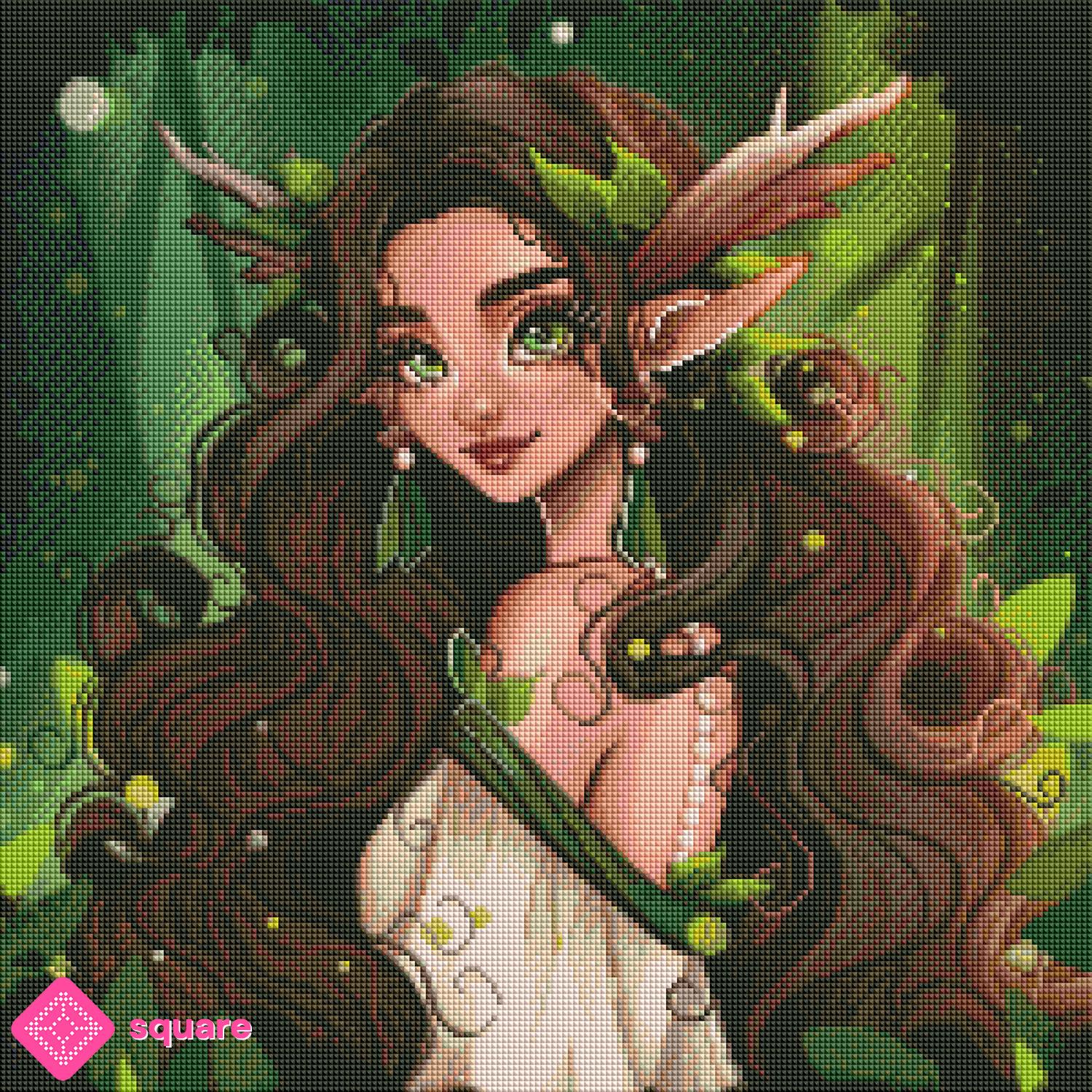 Diamond Painting - Ameliamaar - Wood elf