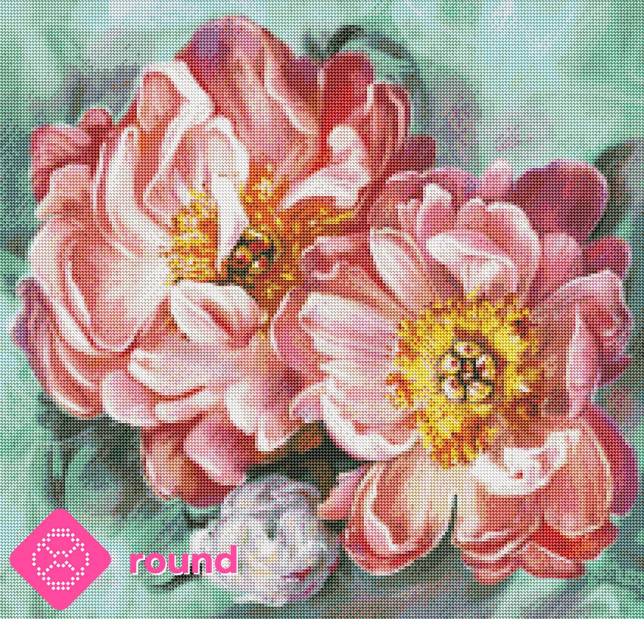 Diamond Painting - Alla Badsar - Nostalgic flowers