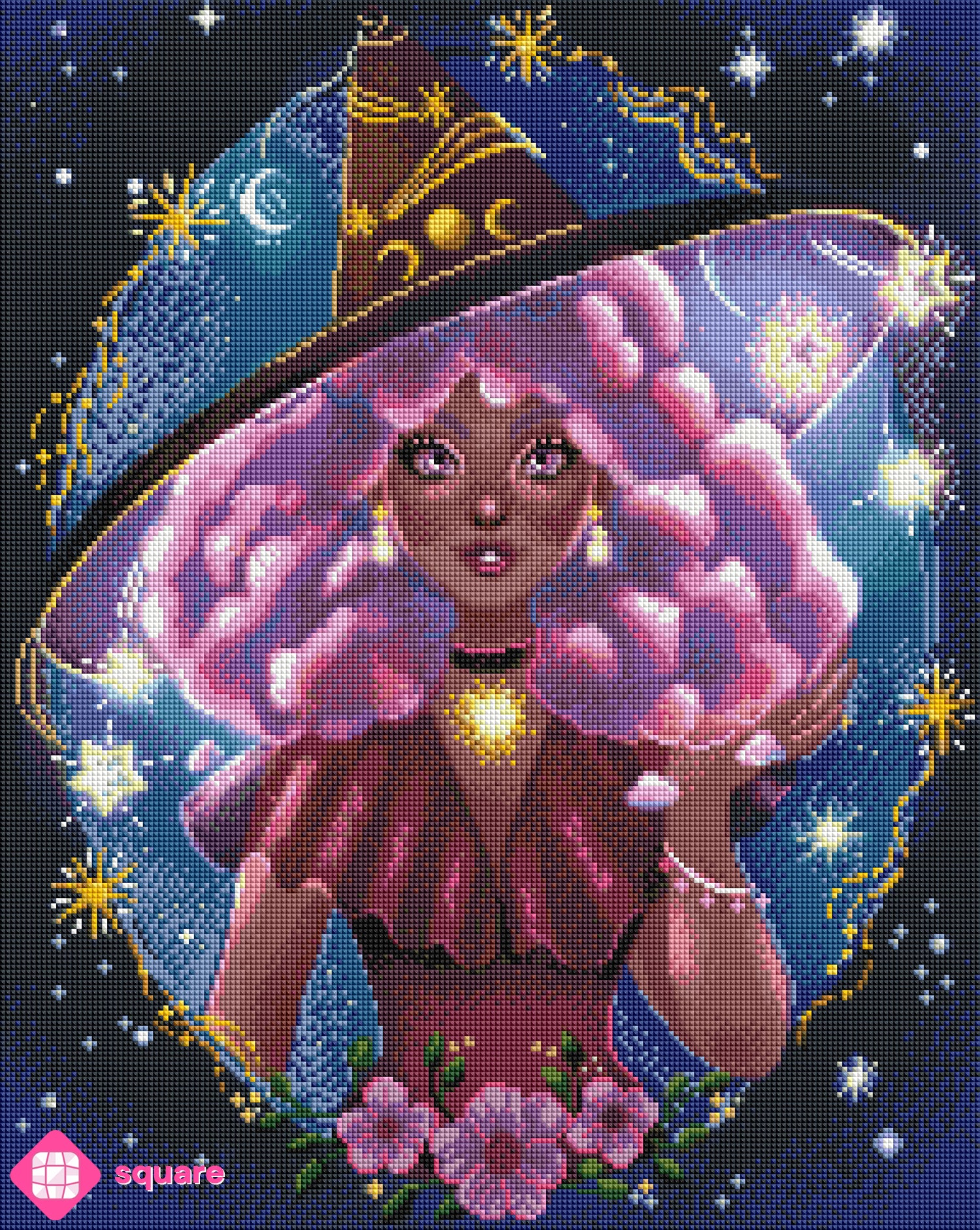 Diamond Painting - ArisHB - Celestial witch