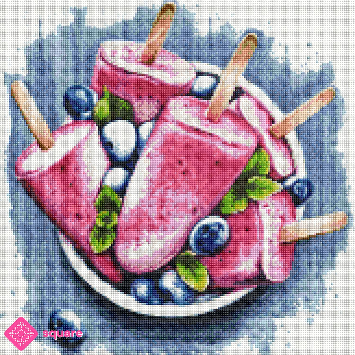 Diamond Painting - anyta.kulyk - Blueberry Ice