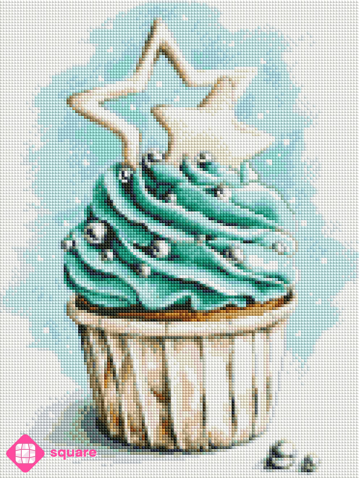 Diamond Painting - anyta.kulyk - Winter Cupcake