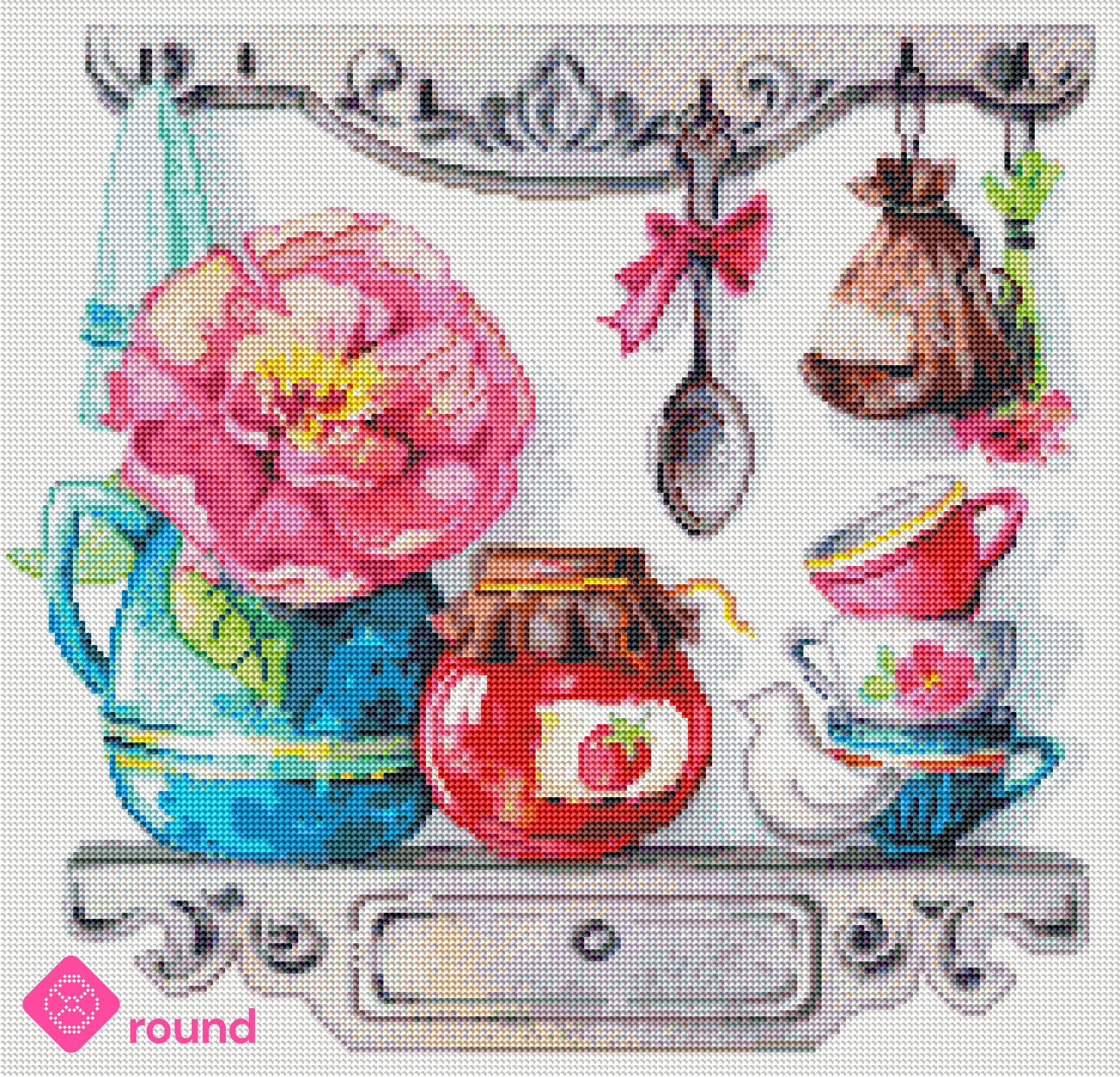 Diamond Painting - Anna Petunova - Shabby Chic