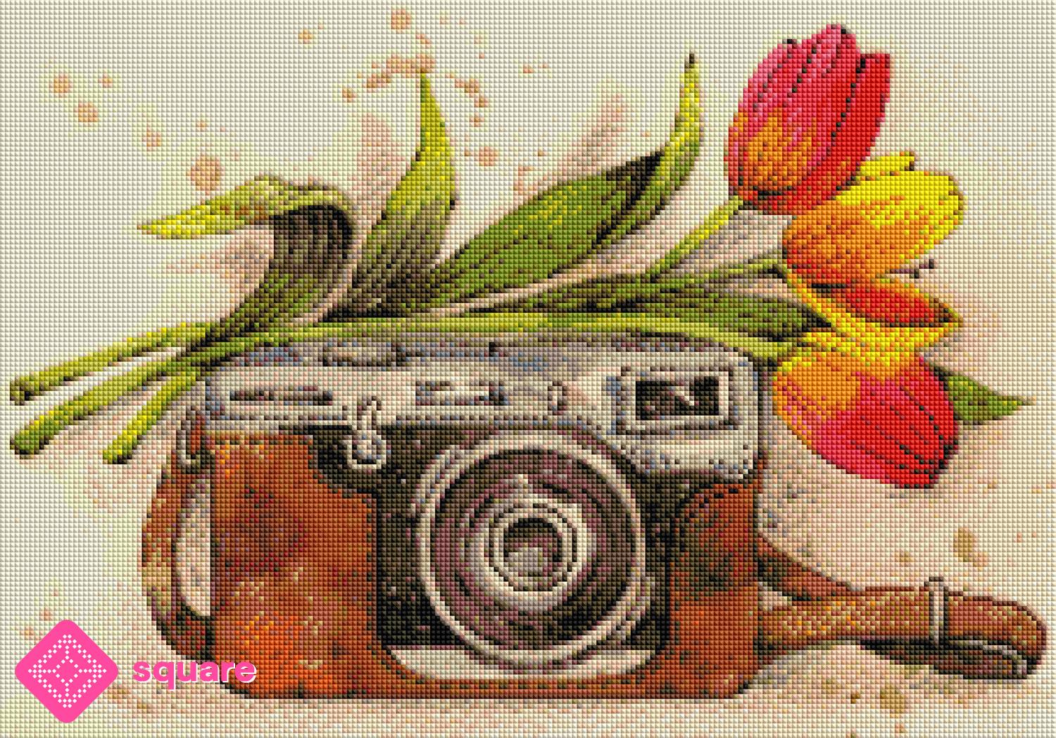 Diamond Painting - Anna Petunova - Nostalgic Camera