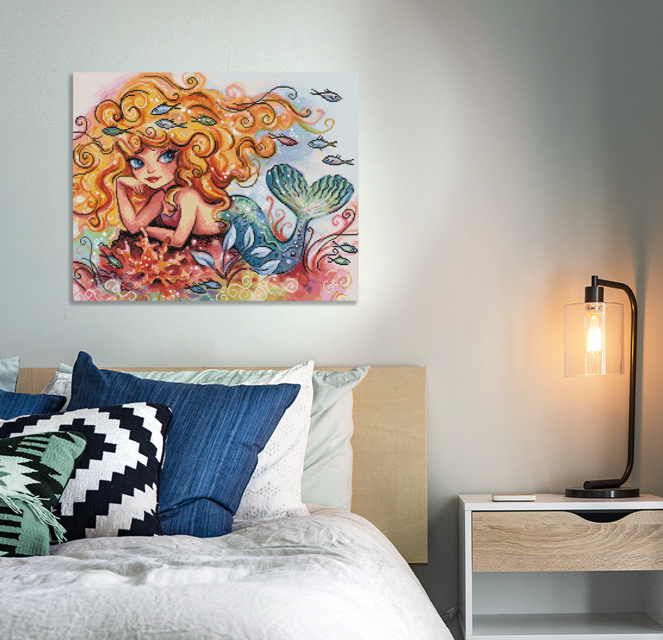 Diamond Painting - Denise Ferragamo - Blonde Mermaid